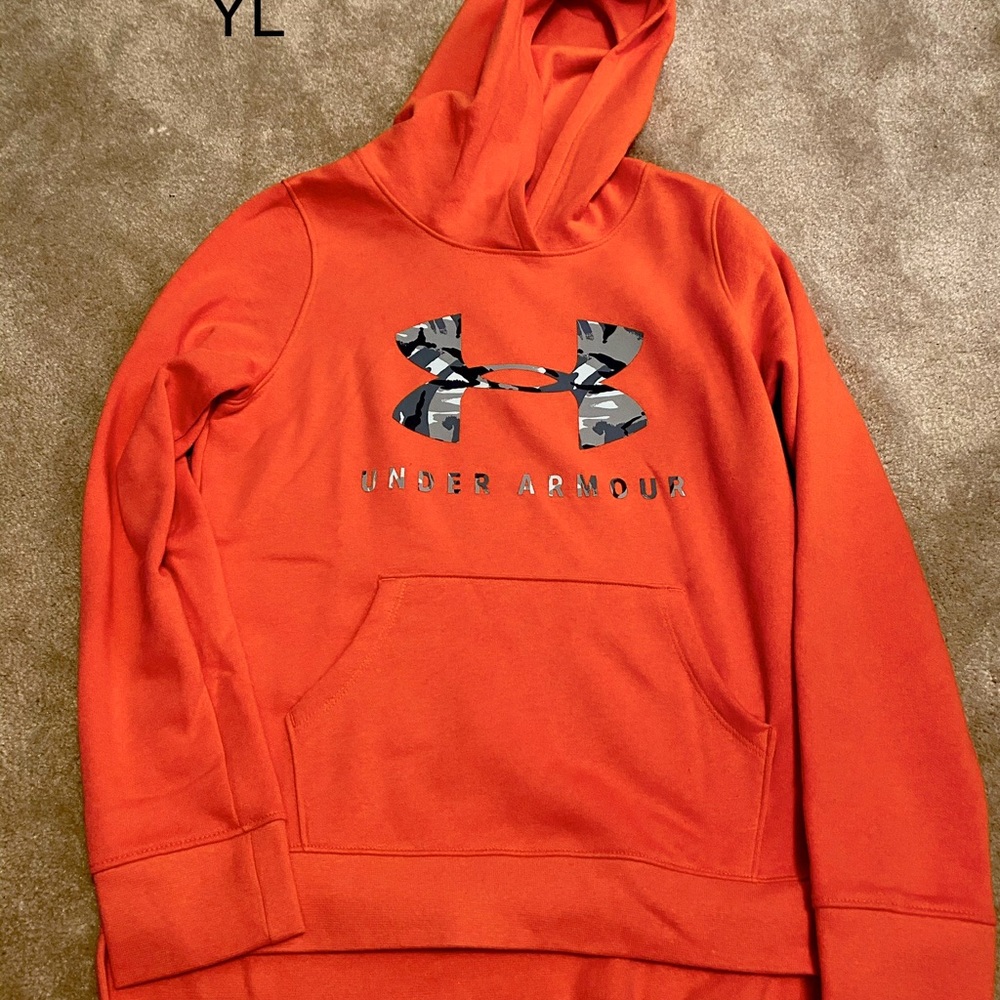 Under Armour Girls Coral Hoodie